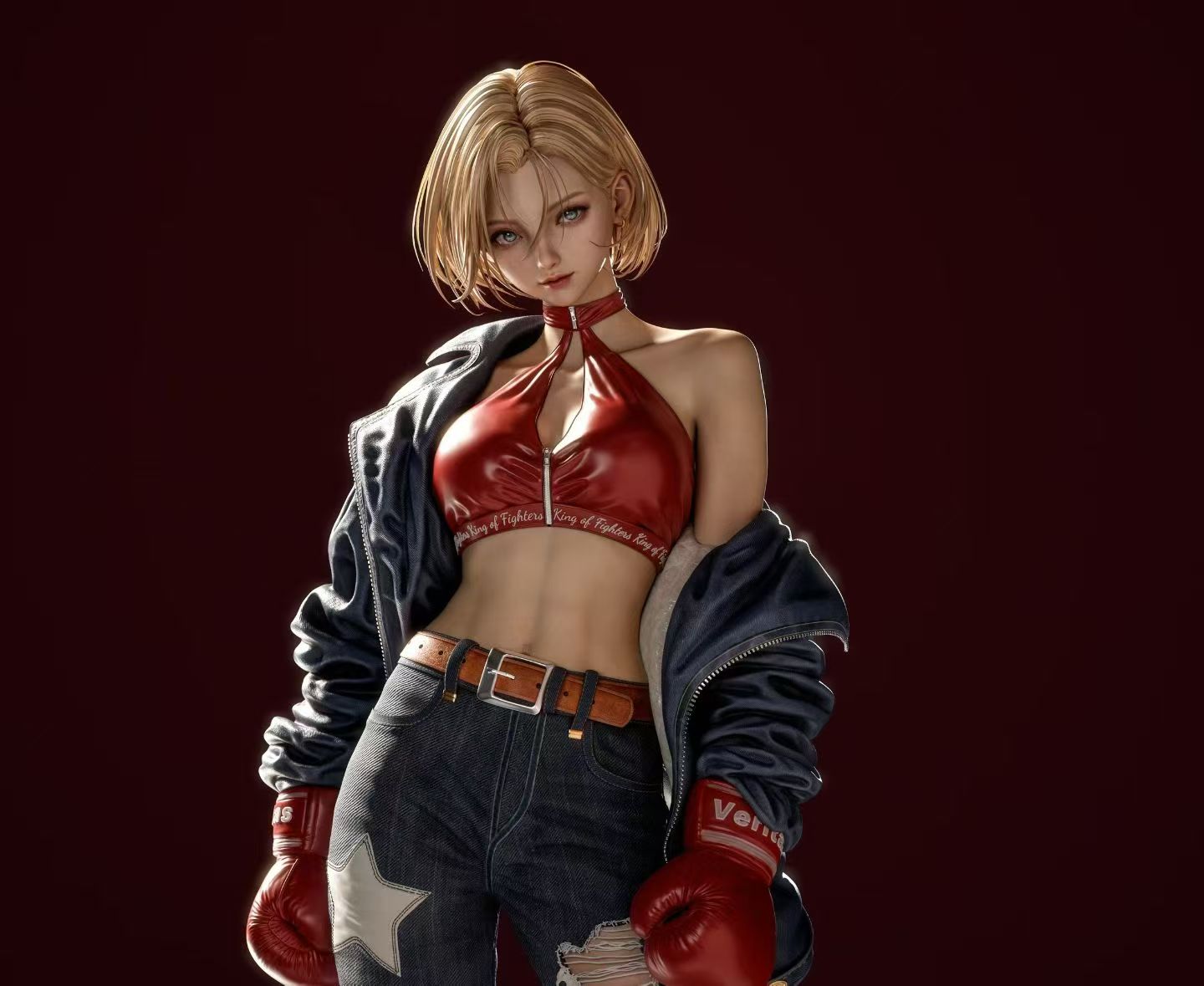 Ring fighter character 3D model