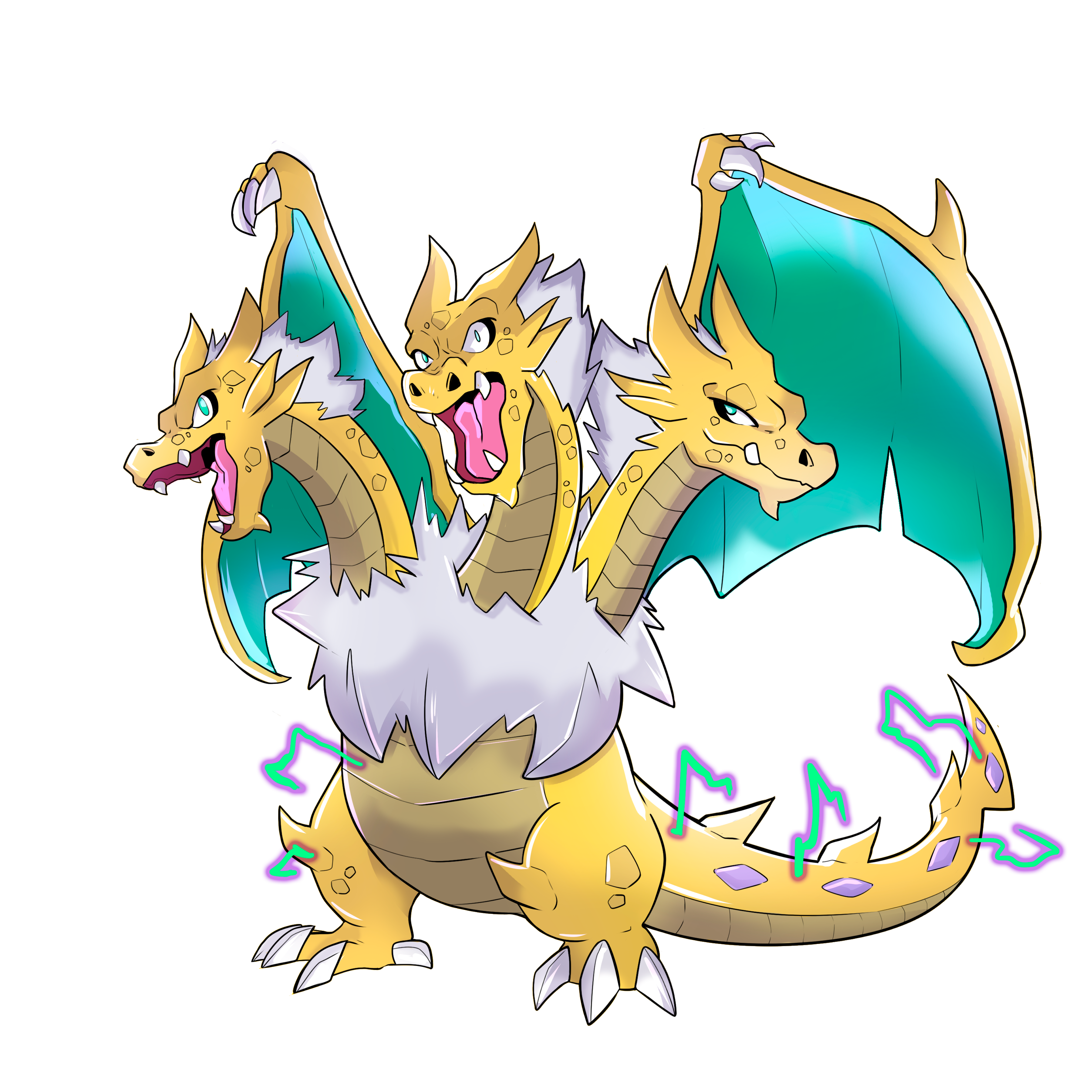 Dragon character concept artwork