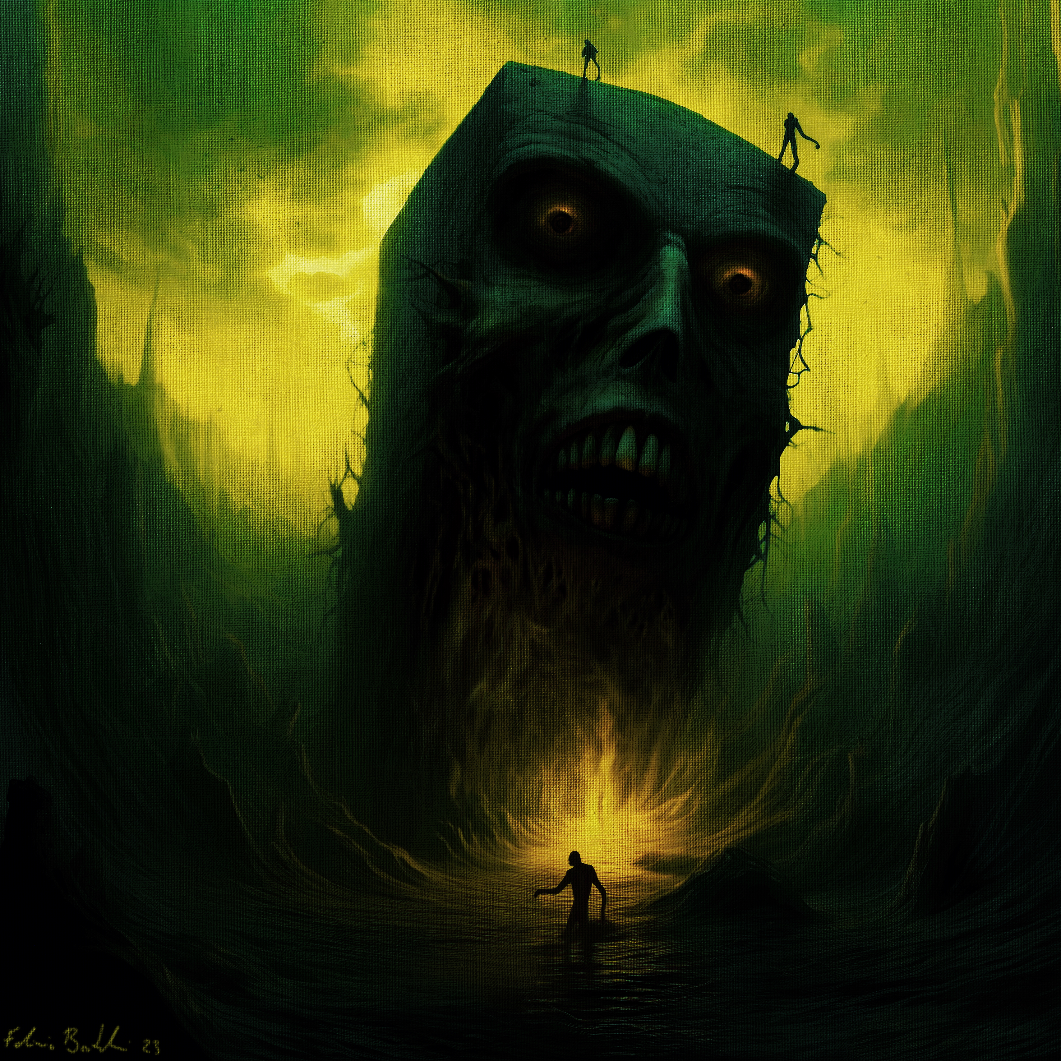 Abyssal idol concept artwork